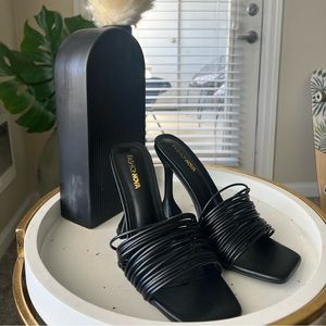 Fashion Nova black heels